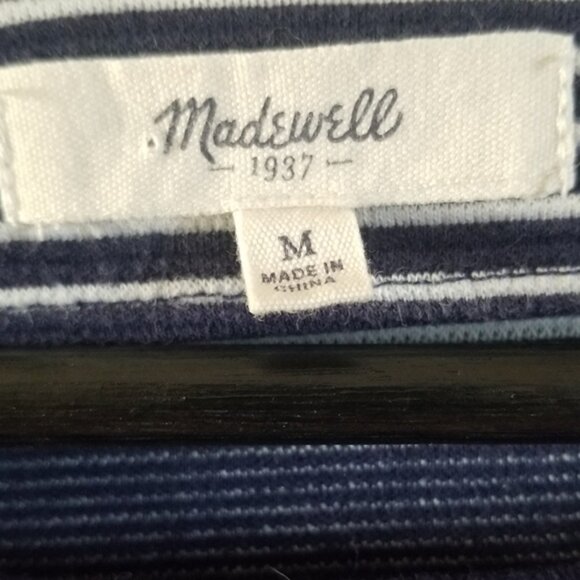 Madewell Gallerist Ponte striped top - Picture 4 of 7